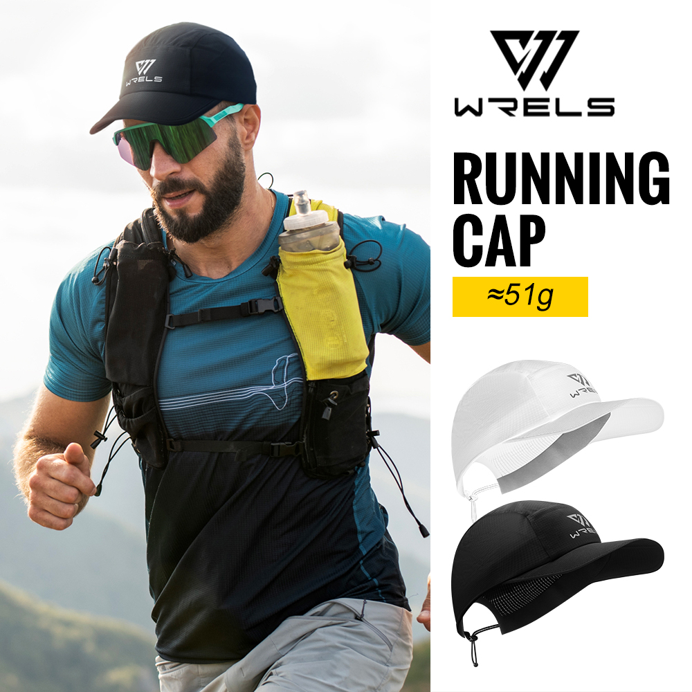 Aquatic Sports Cap - Wrels boné de corrida leve malha