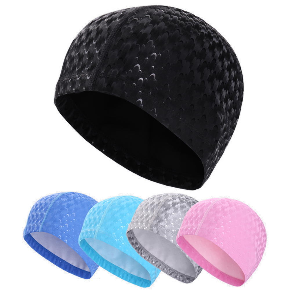 Aquatic Sports Cap - Adultos homens mulheres touca de natação
