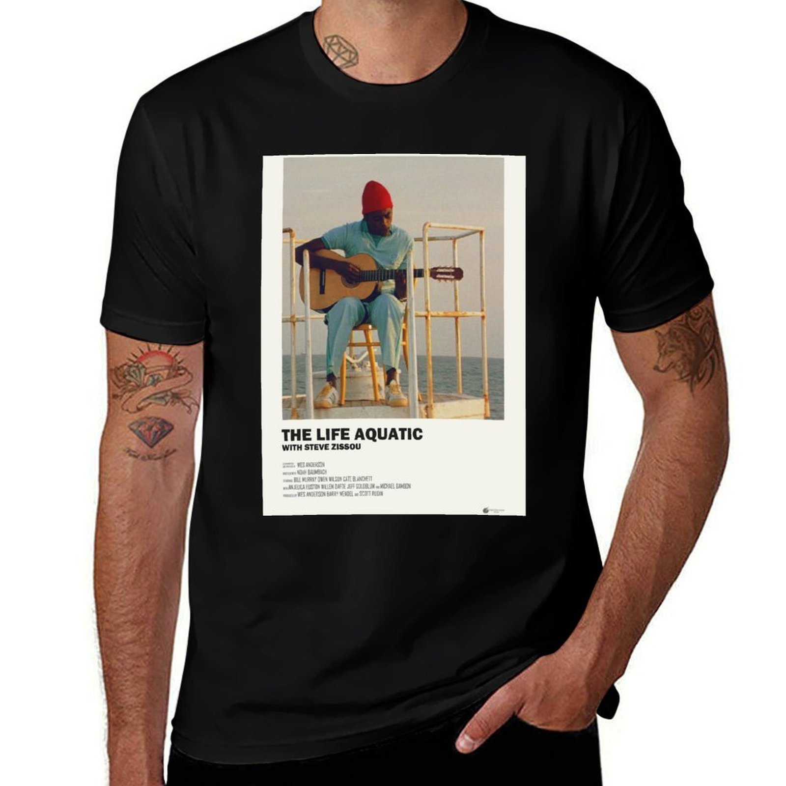 Camiseta The Life Aquatic Post - Aquatic Sports Activities avaliação e preço